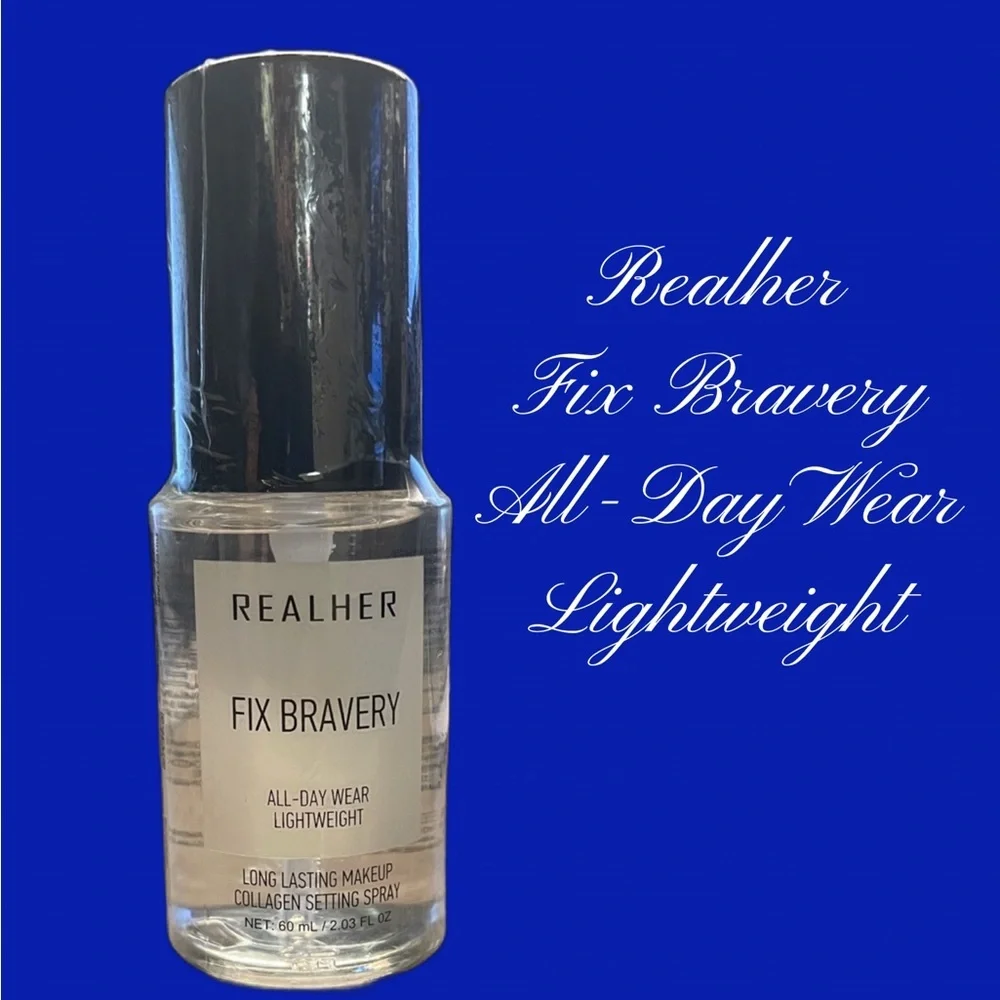 REALHER Fix Bravery - Long Lasting Makeup Coll Fix Bravery Setting Spray - Clear